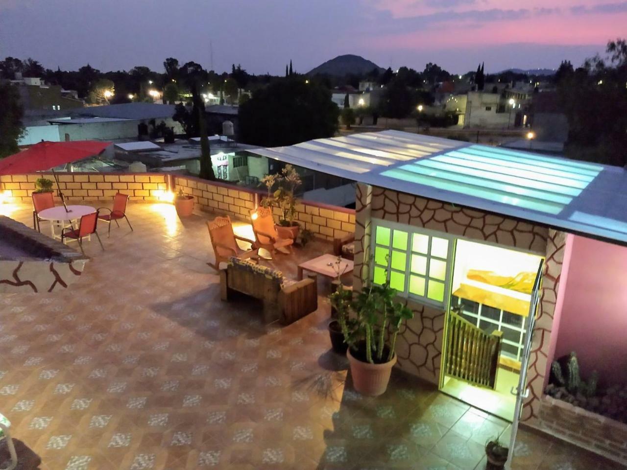 Villa Victoria Piramides San Martín de las Pirámides Екстериор снимка